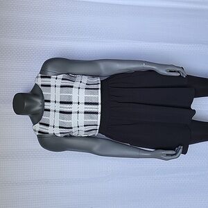 City Studio Black & White dress Junior size 5